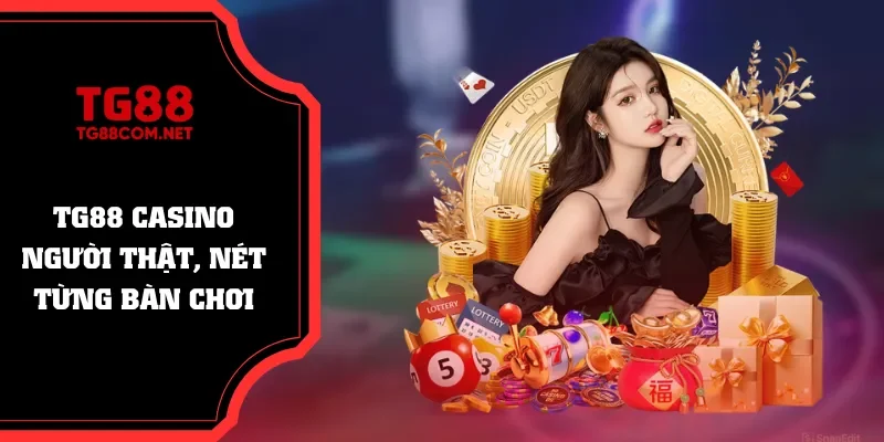 Live casino sống động cùng dàn dealer người thật